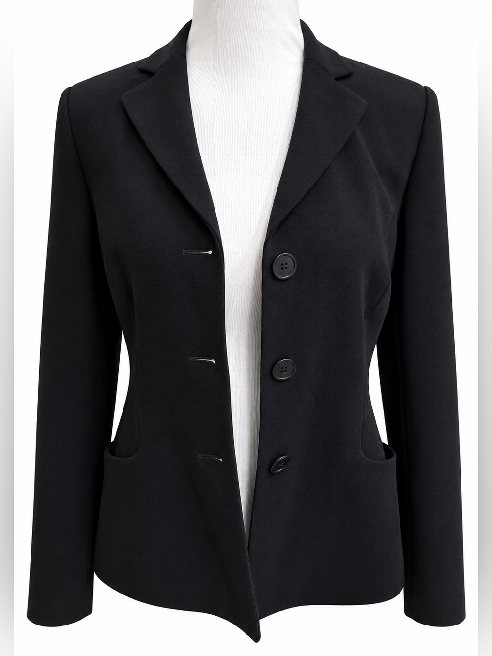 NWT Ann Taylor Black Women's Tailored Blazer Jacket Size 4